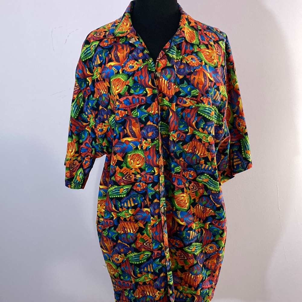 Vintage Toucan Dance Hawaiian Shirt